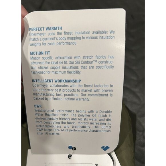 NEW Obermeyer Kids Landon All-Season Jacket Kids Size XS (Age 1/2) Hooded Warm - Picture 12 of 14